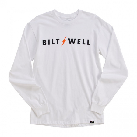 BILTWELL FUTURA LONGSLEEVE WHITE