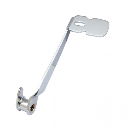 BRAKE PEDAL 2-1/4" EXTENDED. CHROME