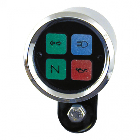 ULTRA MINI SQUARE INDICATOR LIGHTS-BLACK