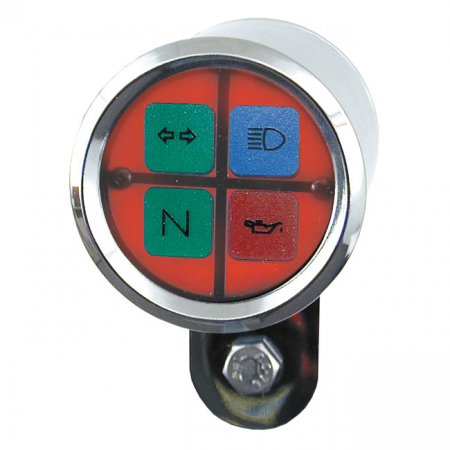 ULTRA MINI SQUARE INDICATOR LIGHT-RED