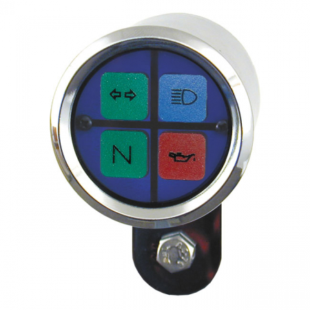 ULTRA MINI SQUARE INDICATOR LIGHT-BLUE