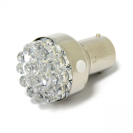 POLTTIMO, WHITE TAILLIGHT LED BULB, BAY15S SOCKET