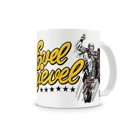 EVEL KNIEVEL JUMP COFFEE MUG