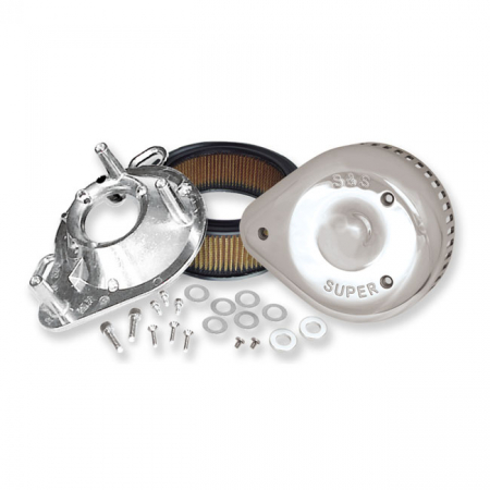 S&S SINGLE BORE FI AIRCLEANER KIT