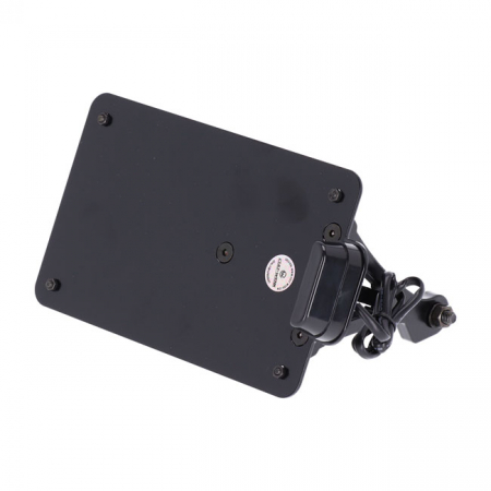 CULT-WERK, SIDE MOUNT LICENSE PLATE BRACKET, BLACK. FRANCE