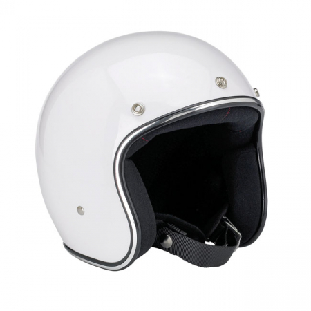 BILTWELL OPEN FACE HELMET GLOSS WHITE