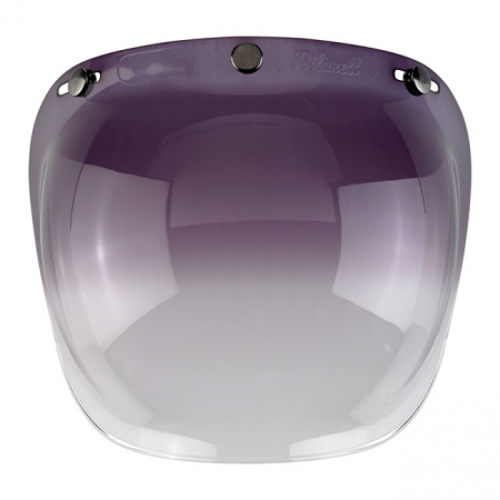 BILTWELL BUBBLE VISOR, SMOKE GRADIENT