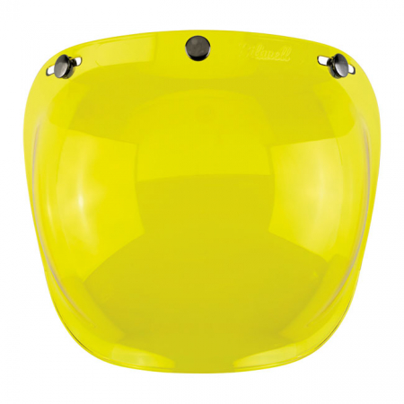 BILTWELL BUBBLE VISOR, YELLOW