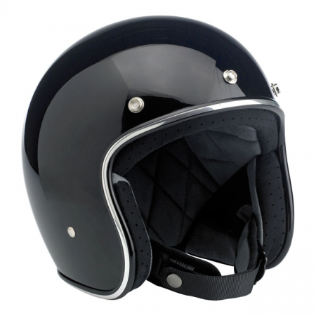 BILTWELL BONANZA HELMET GLOSS BLACK