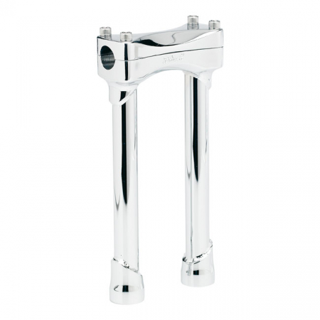 BILTWELL MURDOCK RISERS 10" CHROME