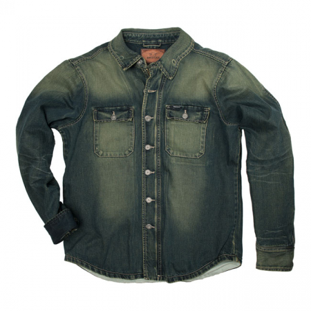 ROKKER DENIM SHIRT WASHED