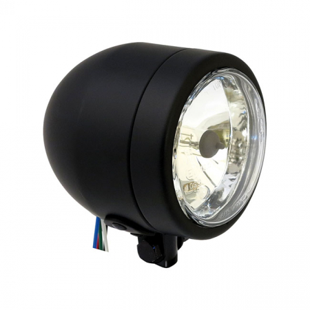 SINGLE 4" H4 POSITION LIGHT. BLACK