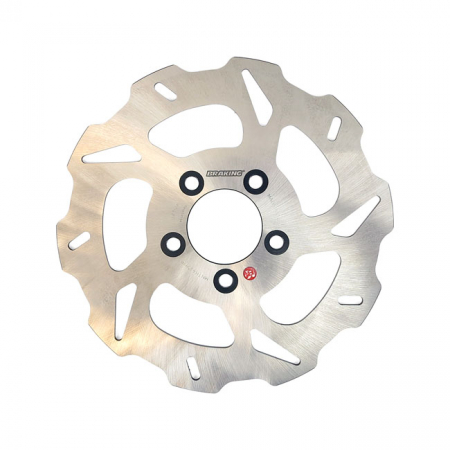 BRAKING RIGID 5-SPOKE WAVE BRAKE ROTOR 10", REAR