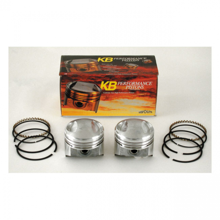 KB PERFORMANCE, 1340CC SHOVEL POP-UP PISTON KIT. +.005"