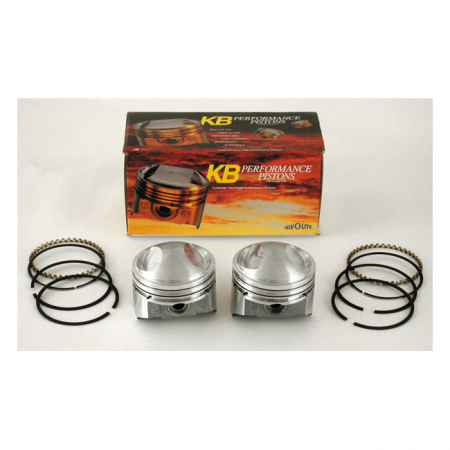 KB PERFORMANCE, 3-5/8" BIG BORE PISTON KIT. +.010"