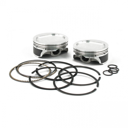 KB PERFORMANCE, 96"/103" TO 110" TWIN CAM PISTON KIT. STD