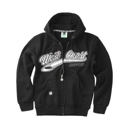 WCC BALL ZIP HOODIE BLACK