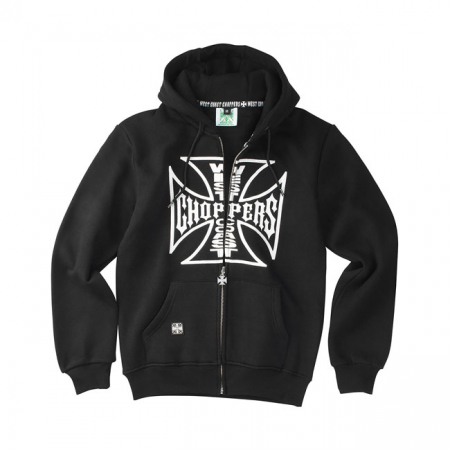 WCC OG LOGO ZIP HOODIE BLACK