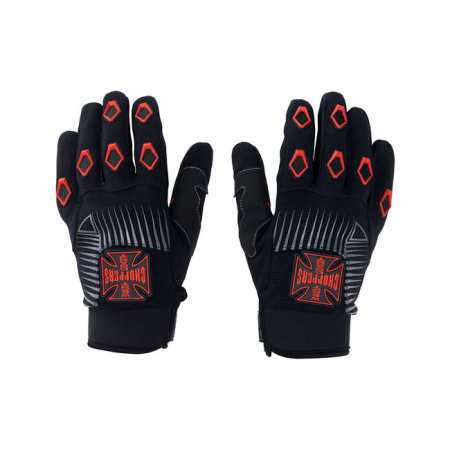 WCC POR VIDA GLOVES BLACK/RED