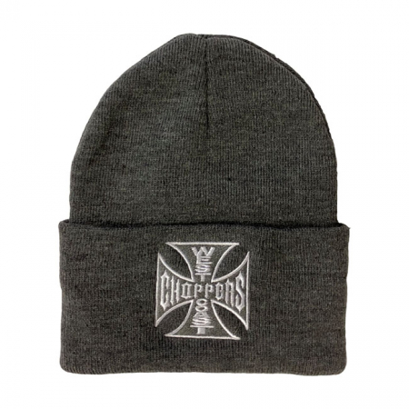 WCC OG ROLL-UP BEANIE GREY MELANGE