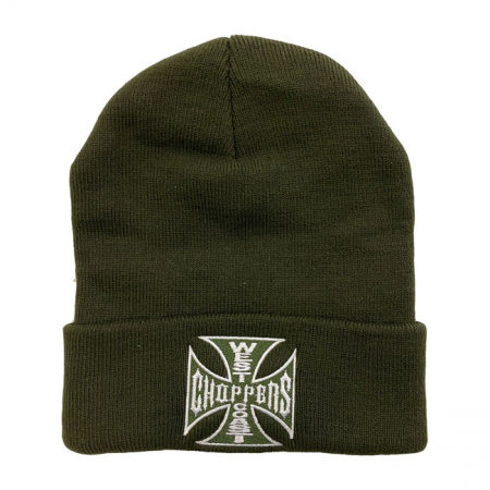 WCC OG ROLL-UP BEANIE DARK OLIVE