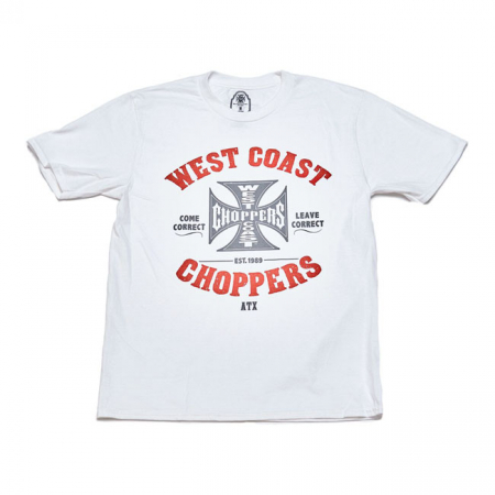 WCC COME CORRECT T-SHIRT WHITE