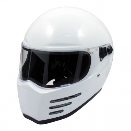 BANDIT FIGHTER HELMET, WHITE, S