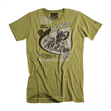 HOLY FREEDOM ANGELS BIKER MOVIE T-SHIRT