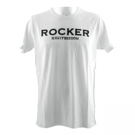 HOLY FREEDOM ROCKER WHITE T-SHIRT, M