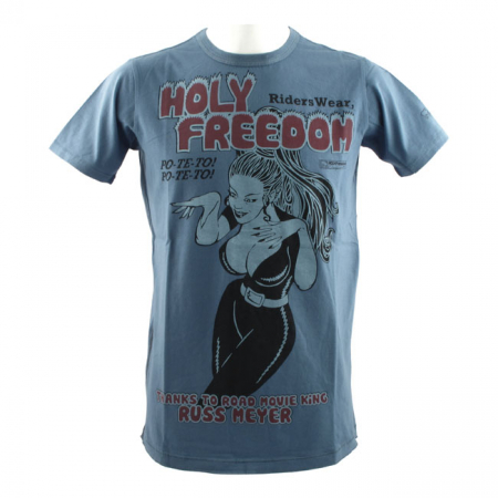 HOLY FREEDOM PUSSYCAT T-SHIRT, S