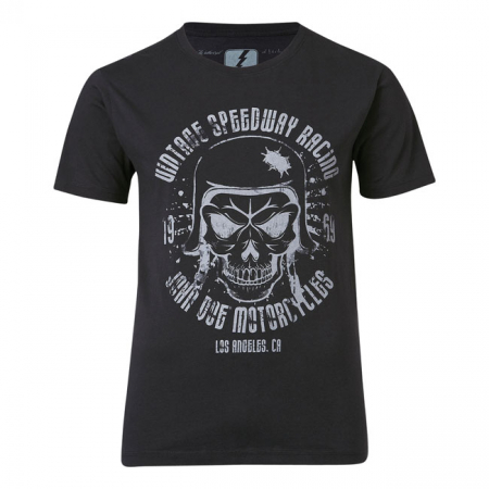 JOHN DOE T-SHIRT SKULL BLACK