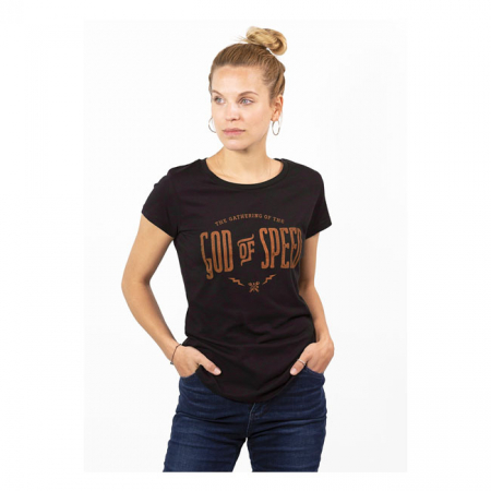 JOHN DOE T-SHIRT GOD OF SPEED BLACK