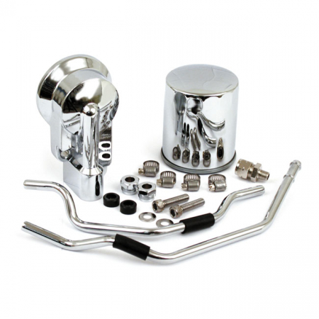 OIL FILTER MOUNTING KIT, CHROME