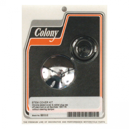 COLONY, FORK STEM BOLT KIT. CHROME