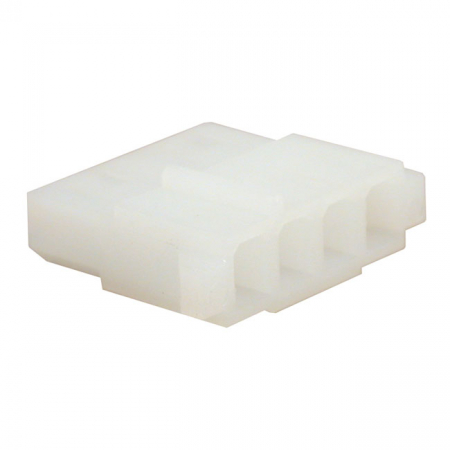 NAMZ, AMP/TE CONNECTOR. WHITE, PLUG, 4-PIN