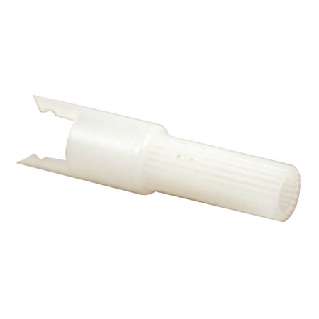 NAMZ, AMP/TE CONNECTOR. WHITE, RECEPTACLE, 1-PIN