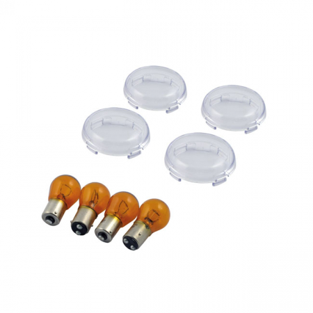 BULLET TURNSIGNAL LENS KIT, CLEAR