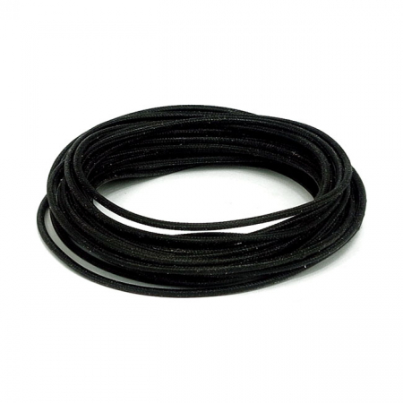 CLASSIC CLOTH COVERED WIRING, 25FT. ROLL. BLACK