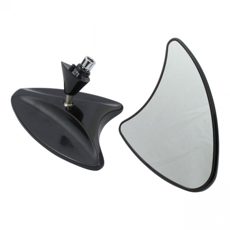 PM, CONTOUR TOURING EDITION MIRROR ASSEMBLY. BLACK