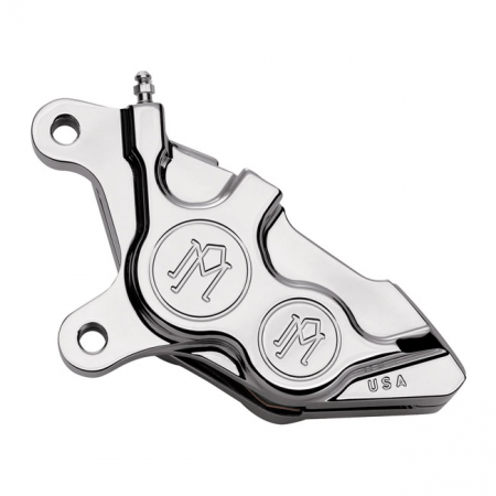 PM, 4-P 137X4B CALIPER. BOLT-ON, 11.5" LEFT FRONT. POLISHED