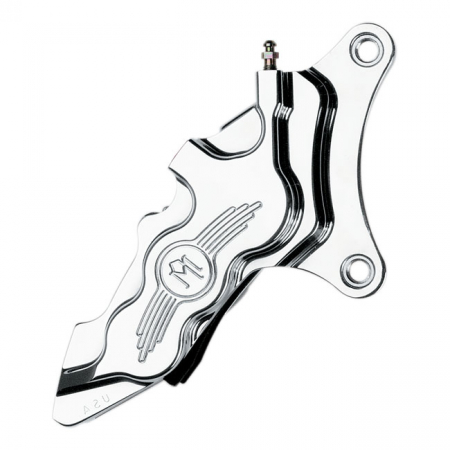 PM, 6-P 112X6B CALIPER. BOLT-ON, 11.5" RIGHT FRONT. CHROME