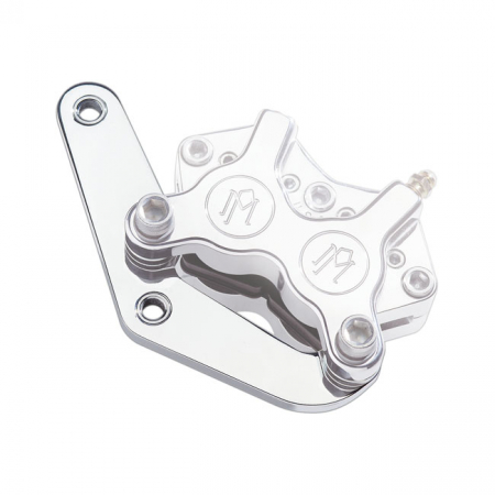 JARRUPURISTIMEN KIINNIKE PM - CALIPER BRACKET, 11.5" FRONT LEFT. POLISHED