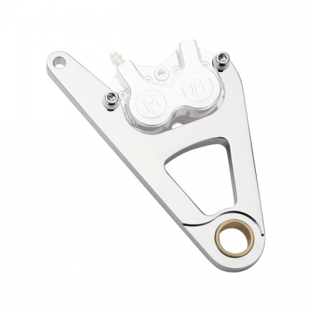 PM, RIGHT FRONT 4-P CALIPER BRACKET, 11.5". CHROME