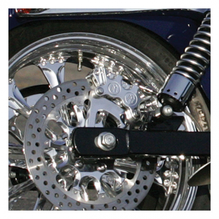 PM, REAR 4-P CALIPER BRACKET, 11.5". POLISHED