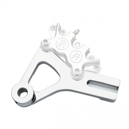 PM, REAR 4-P CALIPER BRACKET, 11.5". POLISHED