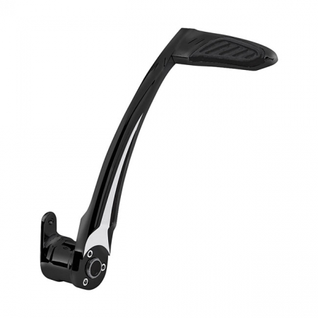 PM, FLT/FLST BRAKE LEVER. CONTOUR. BLACK CC