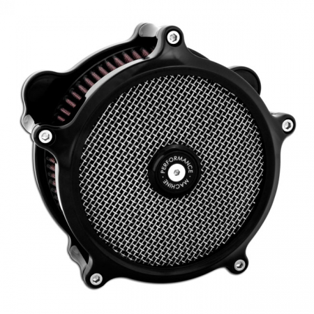 PM, 'SUPER GAS INTERCHANGE' AIR CLEANER KIT. BLACK