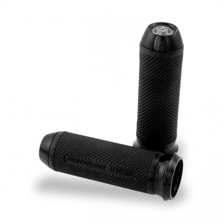 PERFORMANCE MACHINE, ELITE HANDLEBAR GRIP SET. BLACK