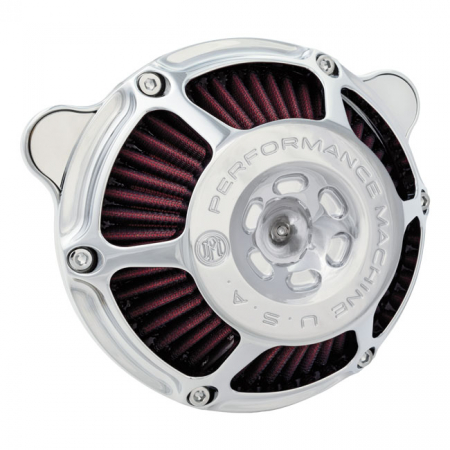 PM, 'MAX HP' AIR CLEANER KIT. CHROME