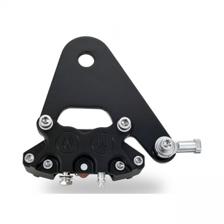 PM, REAR 4-P CALIPER BRACKET, 11.5". BLACK